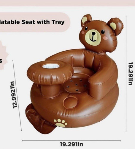 Inflatable portable baby - inflatable, seat