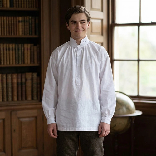 Mens white victorian edwardian - victorian,