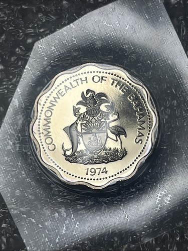 Bahamas cents coin 1974 - coin,,