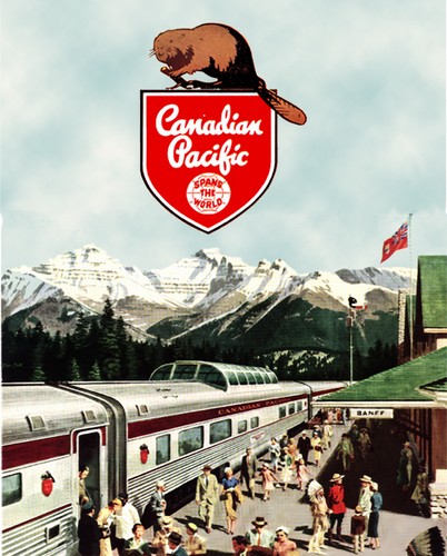 Canadian pacific railroad - canadian,