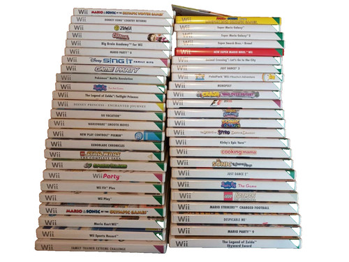 Nintendo wii games bundle pick - wii,