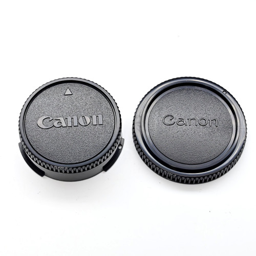 Canon rear lens cap - rear, front