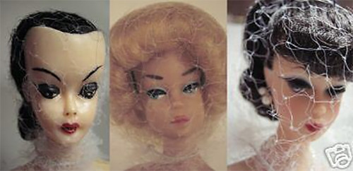 Doll hair nets - hair,