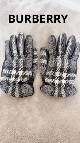 Burberry cashmere blend gloves - cashmere,