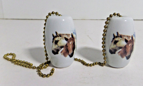 Horse themed ceiling fan - 2x,