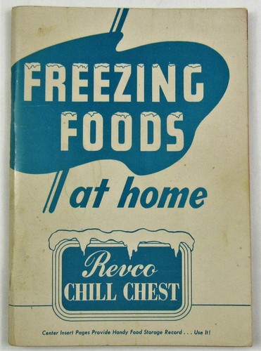1949 revco food freezer - 1949, chill