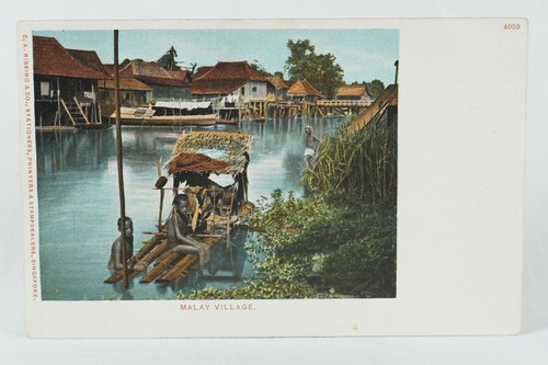 Malay fishing village native - fishing,