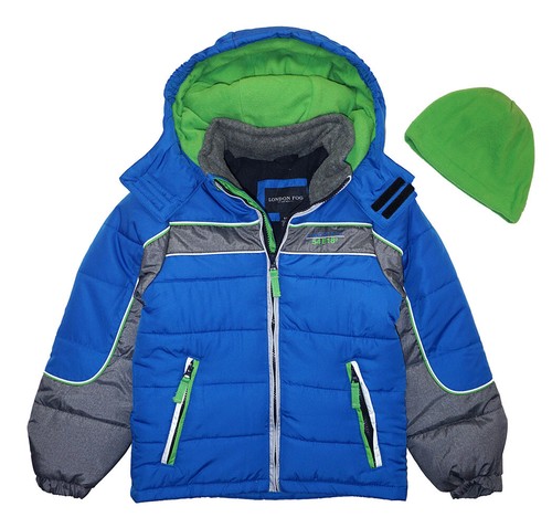 London fog boys blue puffer - london,