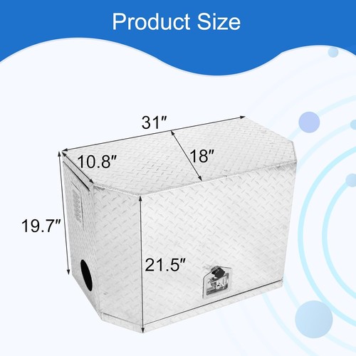 Aluminum generator box truck - aluminum,