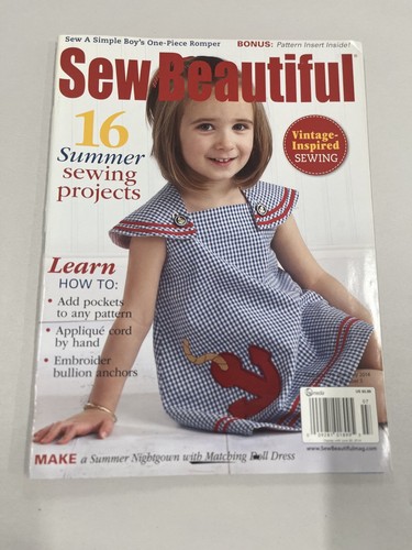 Sew beautiful magazine jun jul - magazine, jun/jul