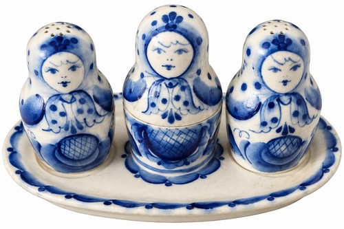 Vintage russian dolls - russian,