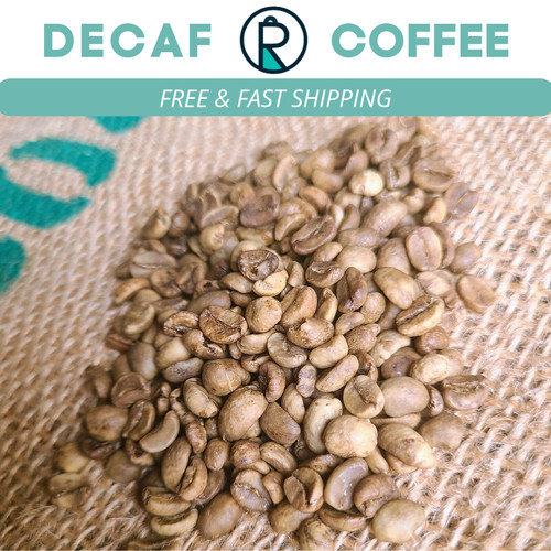 Decaf coffee beans - decaf, unroasted