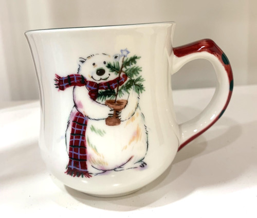 Pfaltzgraff snow bear - snow,