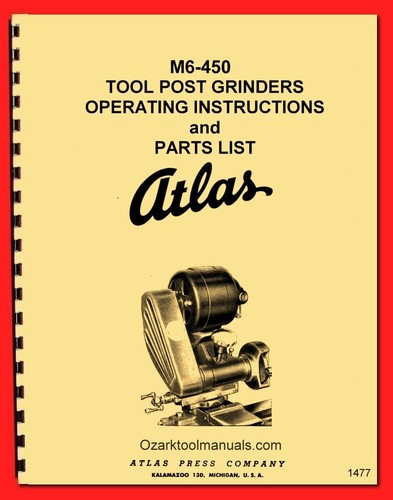 Atlas craftsman 450 tool - atlas-craftsman,