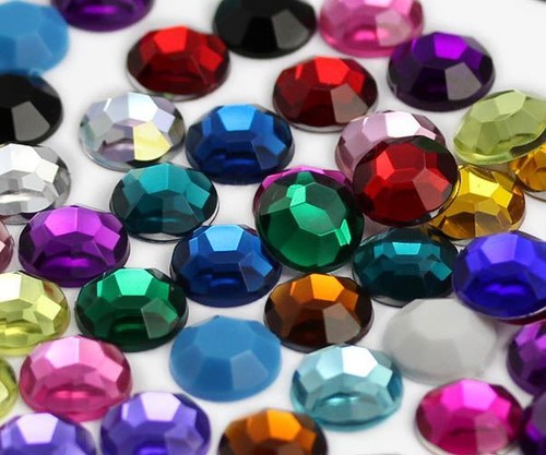 8mm ss40 assorted acrylic - assorted,