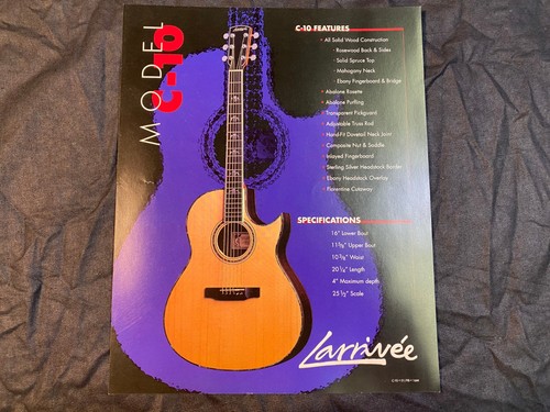 Larrivee acoustic guitar - acoustic,