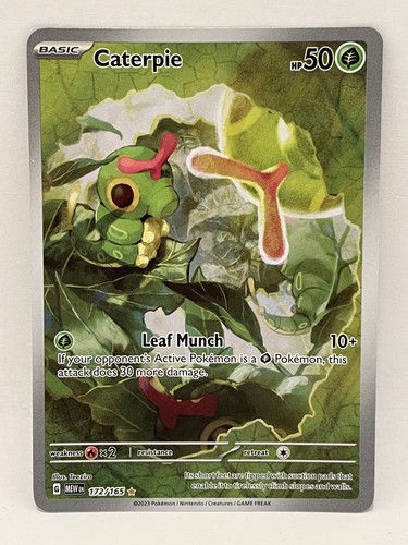 Caterpie 172 165 illustration - 172/165,