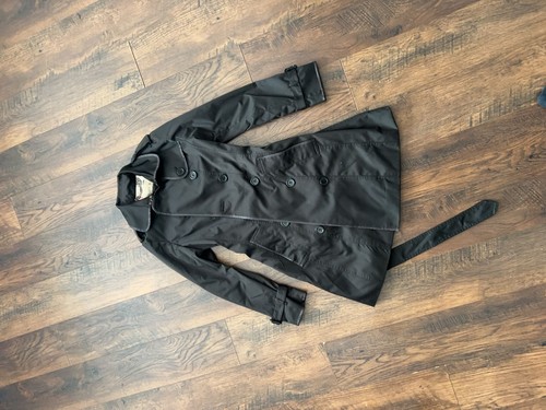 Burberry brit black trench - black,