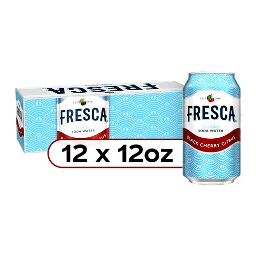 Fresca zero calorie black - zero,