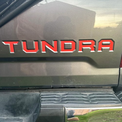 Red tailgate insert - tailgate,