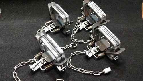 Bridger rubber jaw traps - bridger,