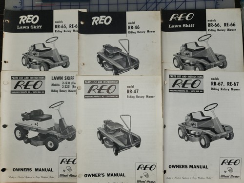 1960s reo mower owners - reo,