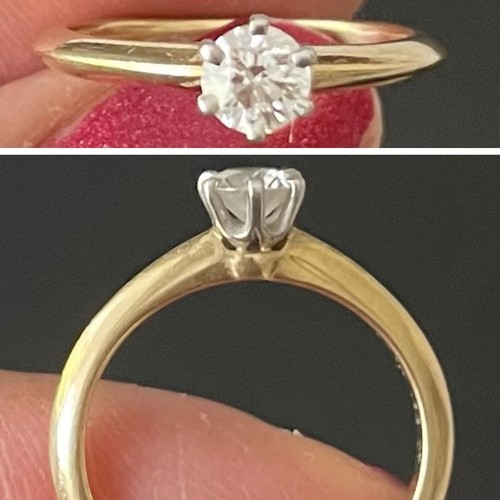 Tiffany diamond gold platinum - diamond,