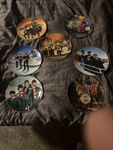 Beatles plates - beatles,