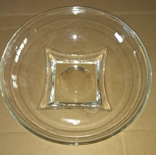 Clear glass serving - serving, 10