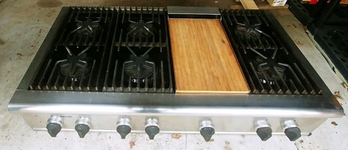 Thermador pro range top - 48",