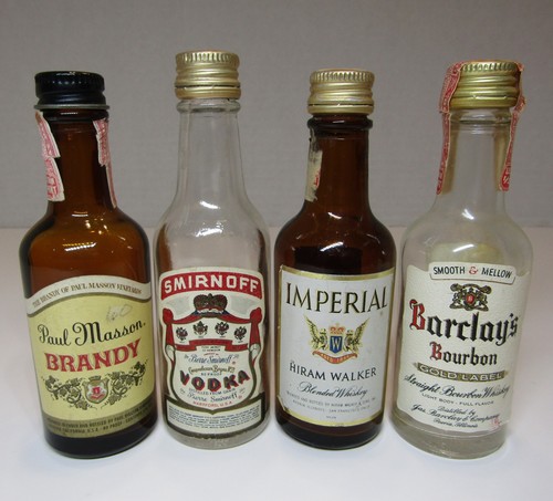 Lot empty vintage mini - 4,