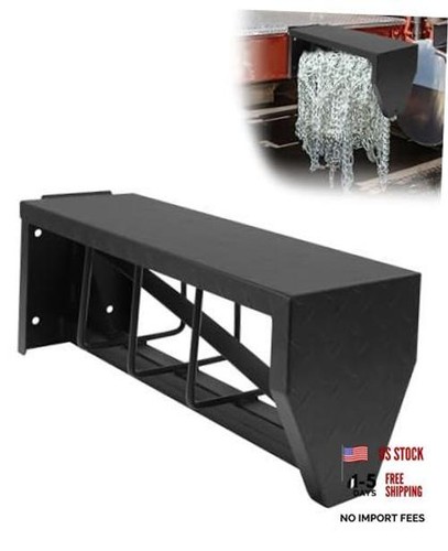 Lockable truck chain rack - truck,