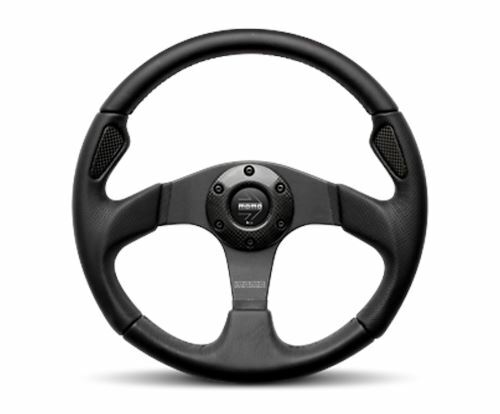 Momo jet black - steering, wheel