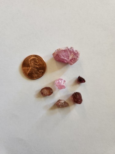 Rose pink tourmaline - pink,