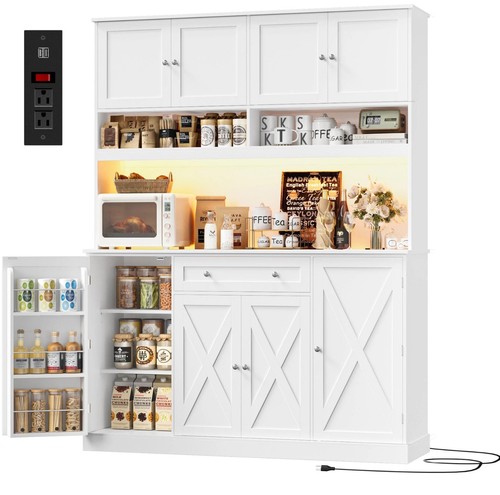 High pantry cabinet - 72.8”,