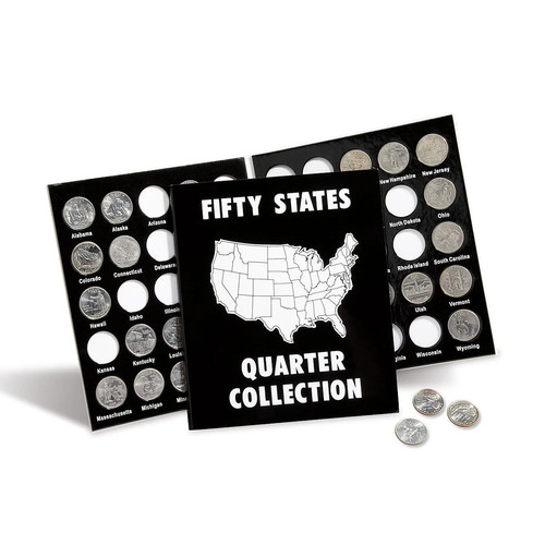 States quarter album - 50,