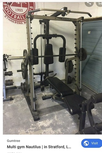 Nautilus smith machine - nautilus,