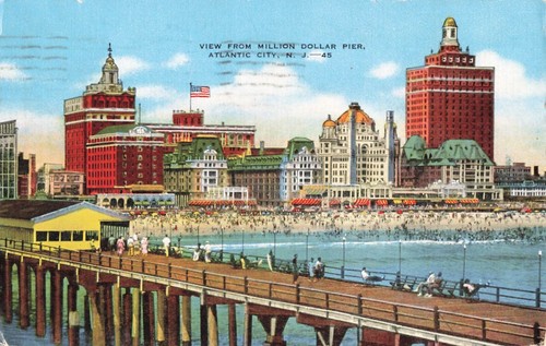 Postcard 1948 view - 1948,
