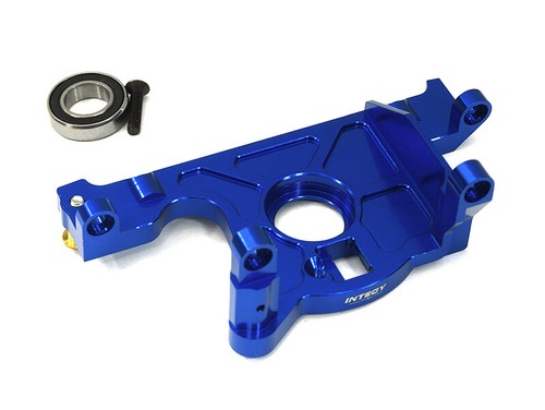 Machined alloy motor - motor, mount