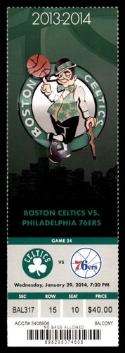 Boston celtics 76ers - boston, vs.