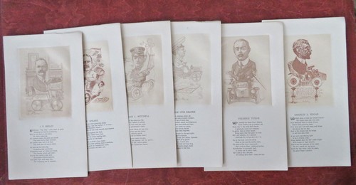 Early automobile caricatures - early,