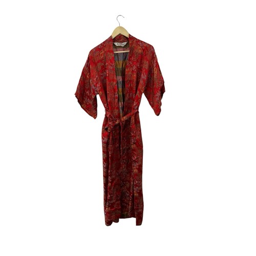 Vintage eastex silk kimono - eastex,