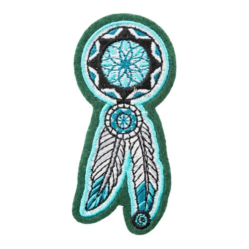 Turquoise feathers - turquoise,