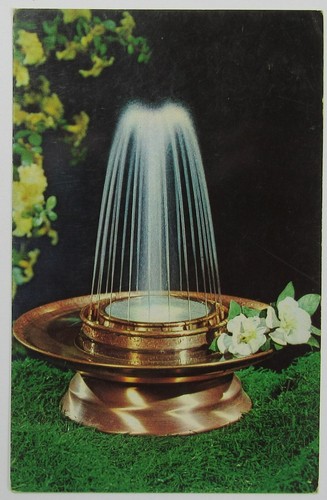 Copper bowl water fountain - copper,