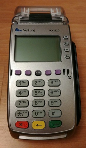 Verifone vx520 emv - verifone, card