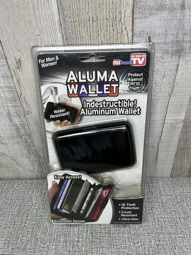 Vintage aluma wallet - vintage,
