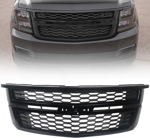 Gloss black front grille - gloss, grill