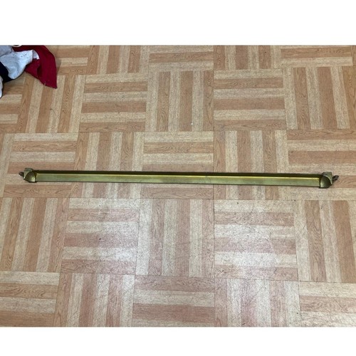 Antique bed end rail cast - end, iron