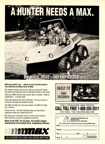 Vintage 1995 max six - iv,