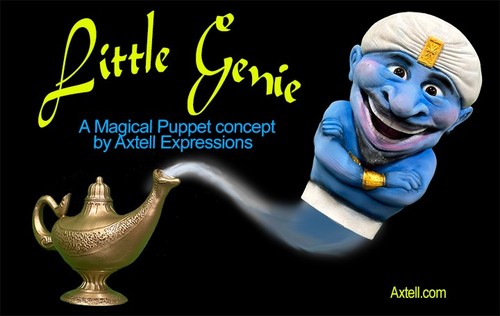 Little genie ventriloquist - genie,